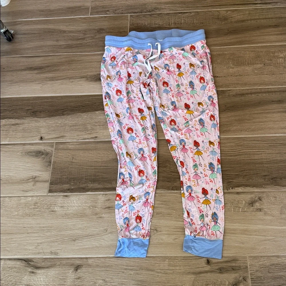 Little Sleepies L Prima Ballerina print women’s pj set - Picture 6 of 6